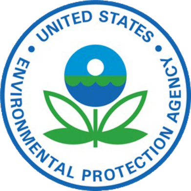A circular badge of the United States Environmental Protection Agency